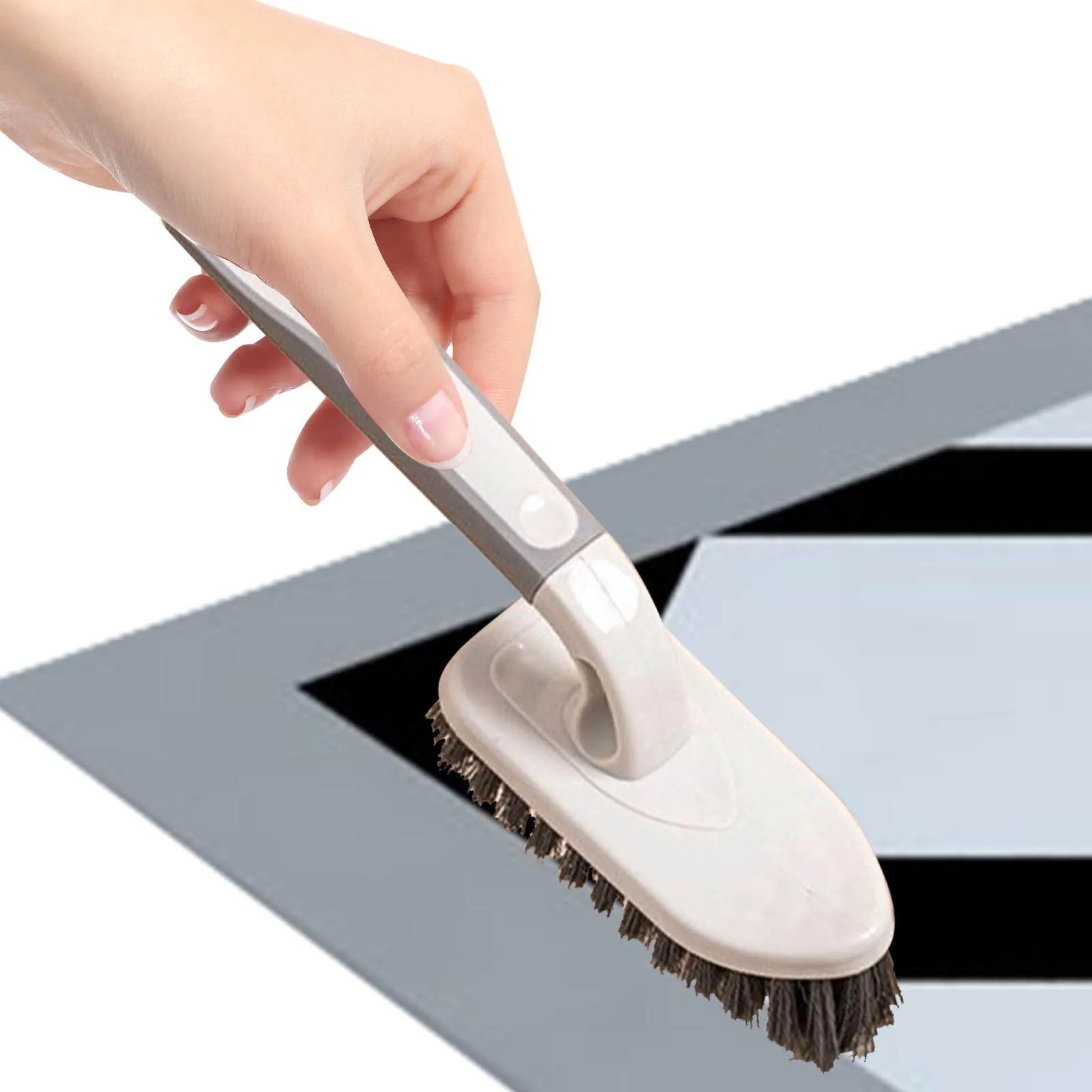 Floor Scrub Brush Cleaning Shower Scrubber With Durable Bristles Stiff