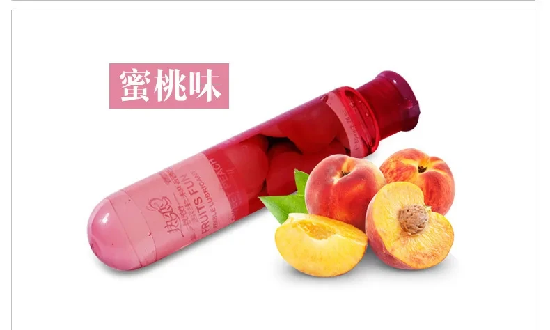 80ml Adult Erotic Lubricant Edible Fruit Flavor Oral Sex Water-soluble Human Lubricant Private Parts Lubricant Massage Sex Toy