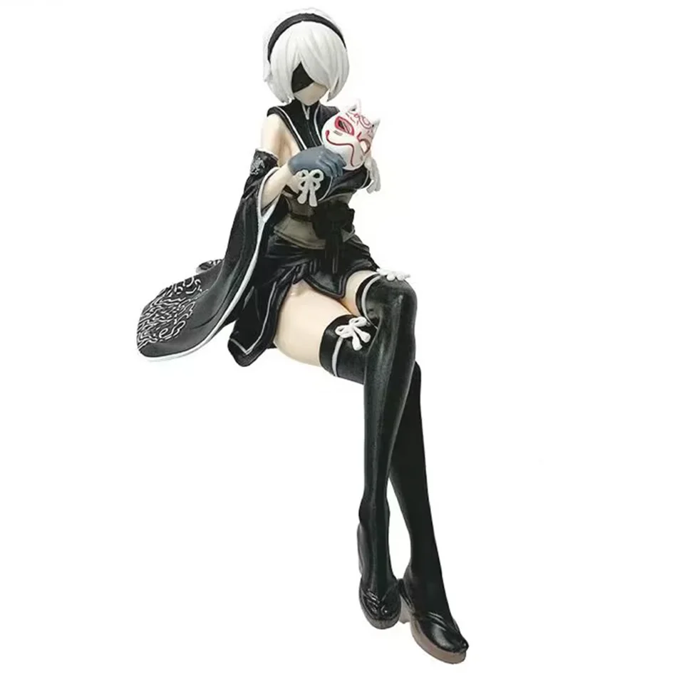 17-22CM NieR:Automata Yorha Type A2/2B Sexy Fox PVC Anime Action