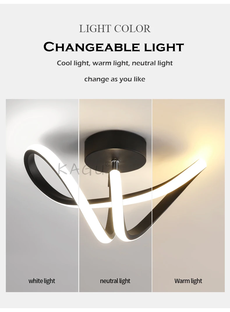 Description Picture 5 of itemKAGU Modern Aisle LED Ceiling Lamp For Stairs Entrance Corridor Balcony Indoor Lighting Minimalist Style Light Kitchen Fixtures