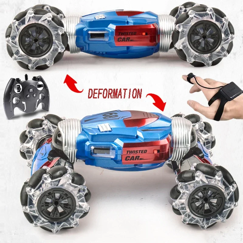 

Deformation Gesture Sensing Rc Stunt Car Children Toys Boys Dual Remote Control Cars and Trucks 4wd Off Road Kids Drift Vehicles