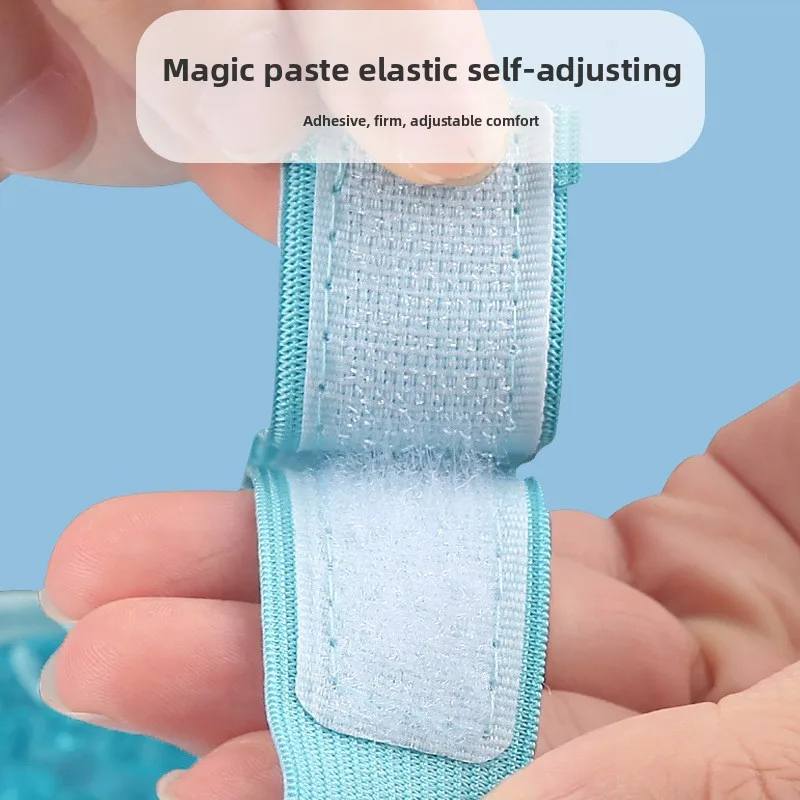 Head Gel Ice Pack Migraine Relief Wrap with Gel Beads Hot Cold Compress for Headache Forehead Care