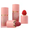 HANDAIYAN 6 Colors Liquid Matte Blush Highlighter Contouring Stick Special Contouring Multi-functional Makeup Cosmetic Blusher 6