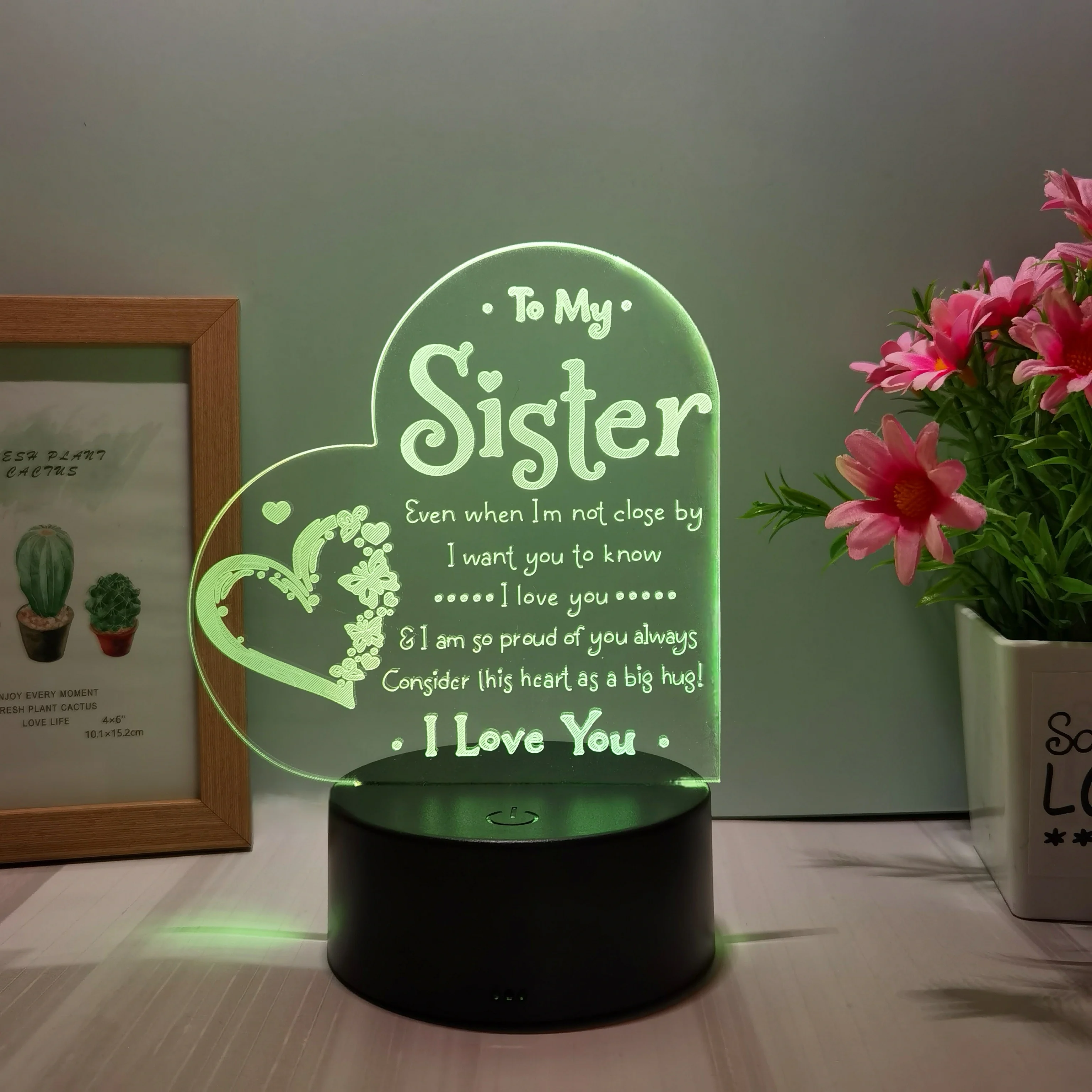 Heart Night Light 4