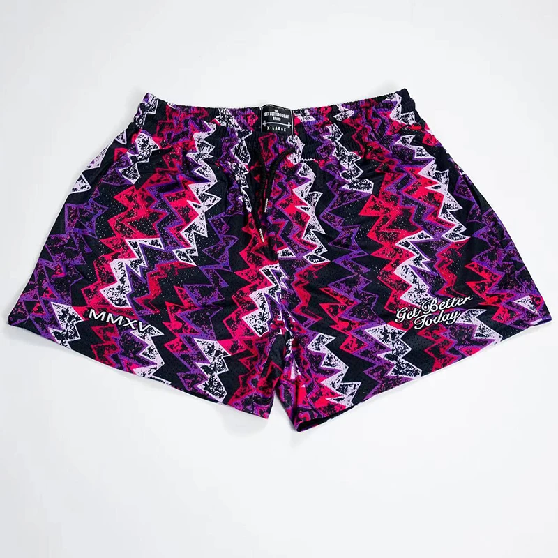 2023 Get Better Today Sports Shorts Men Women Classic GYM Running Shorts Male Bodybuilding Mesh Basketball Shorts Men's Clothing 2
