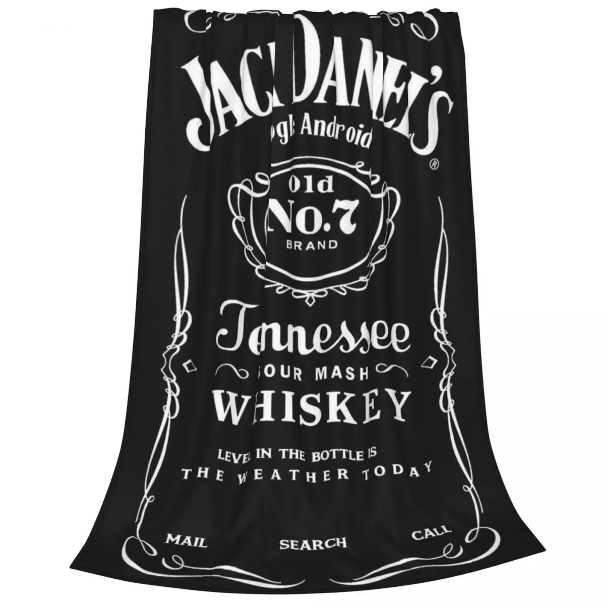 Jack daniels fleece blanket shop