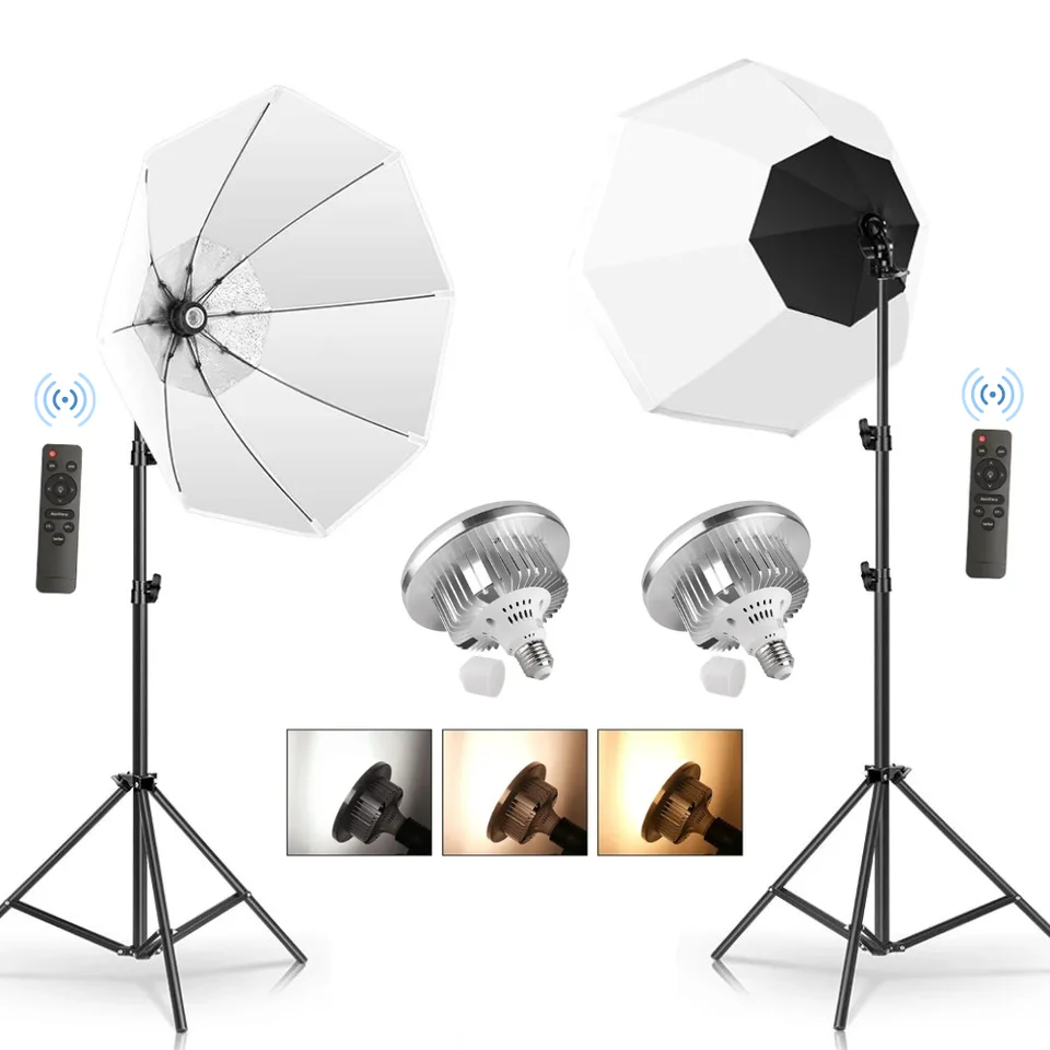 Professional Photography Lighting Kit with Softbox
