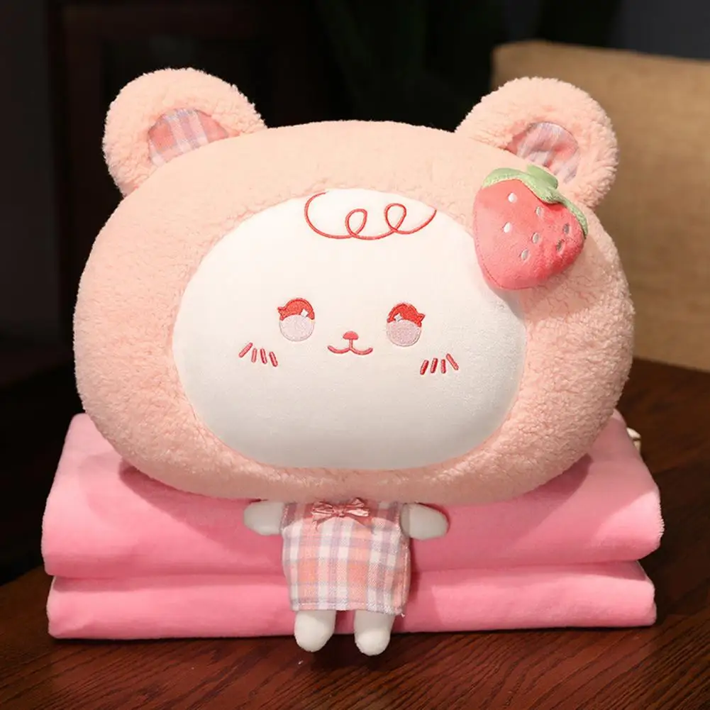 

Stuffed Doll Toy Exquisite Sofa Cushion Lovely Home Decorations Fruit Animal Doll Plush Throw Pillow