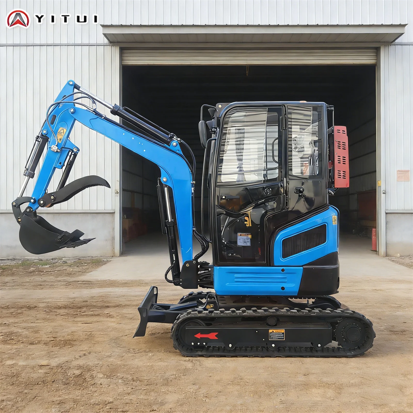 YITUI 3 Ton Hydraulic Mini Excavator, Best Selling Model, Equipped with Accessories, Customizable Euro 5, Suitable for Home Use - Image 2