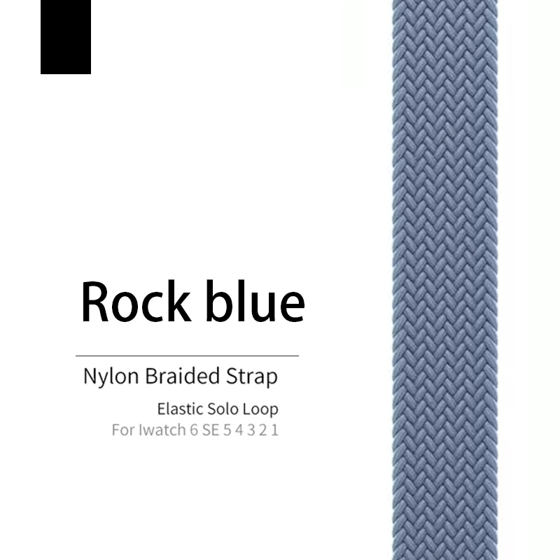 Elastic Solo Loop Strap for Apple Watch - Stylish and Comfortable Band Bracelet