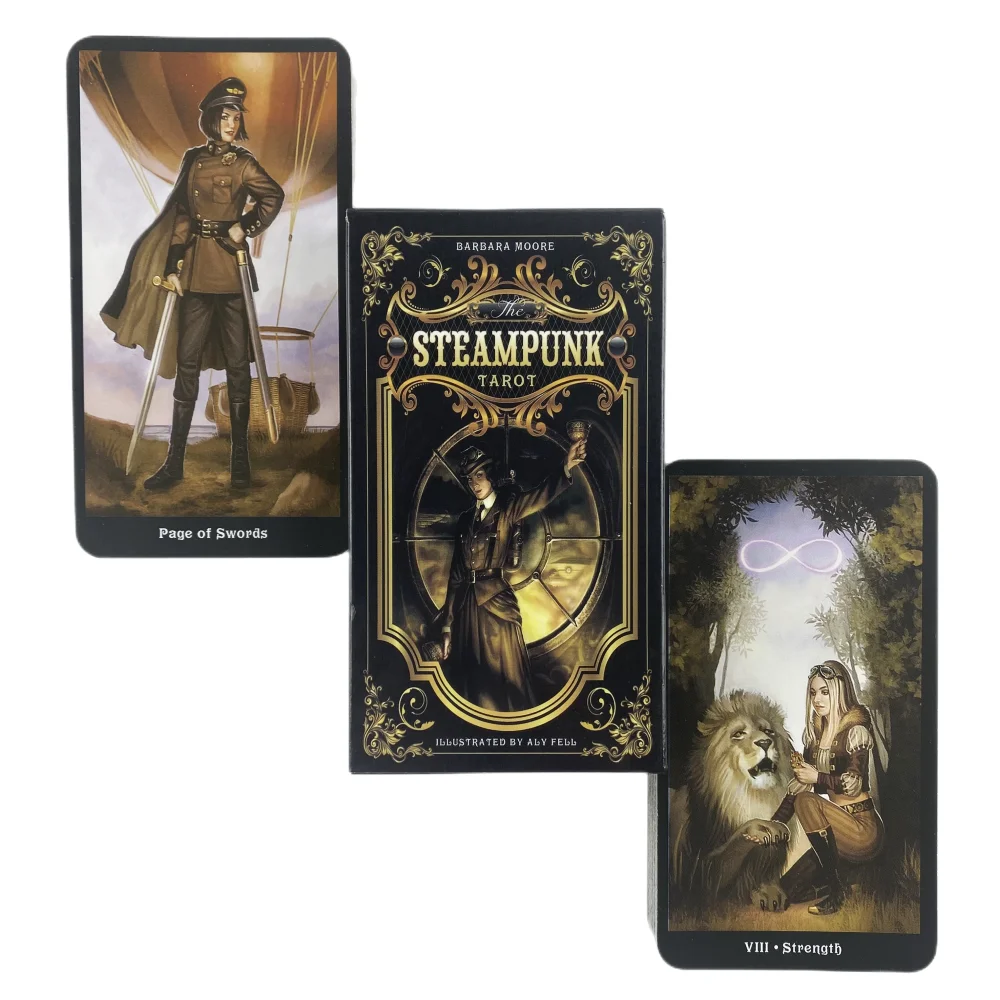 

Tarot Cards The Steampunk Tarot Table Deck Board Game Card For Family Gathering Party Playing Card Games