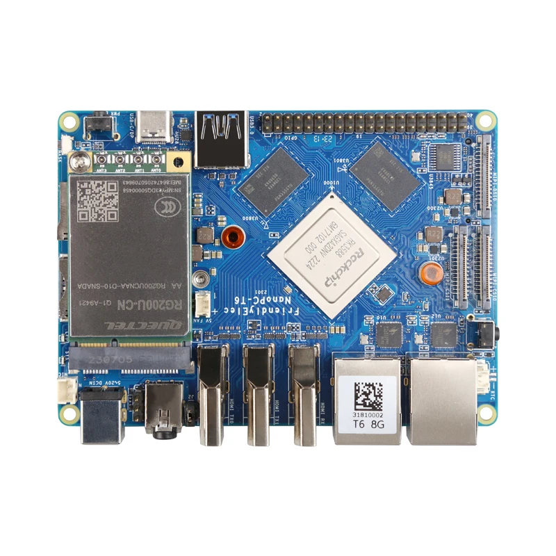 NanoPi T6 MiniPCIE 5G  RG200U-CN ̺  ÷  ÷  