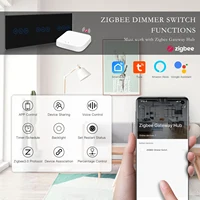 BSEED Zigbee Dimmer Switches Triple Smart Wall Touch Switch LED Dimmable Light Switch Tuya Smart Life Alexa Wireless Control - Image 3