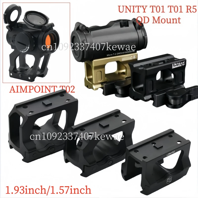 UNITY Fast Riser Mount - Universal 20mm Rail Heightening Bracket for ...