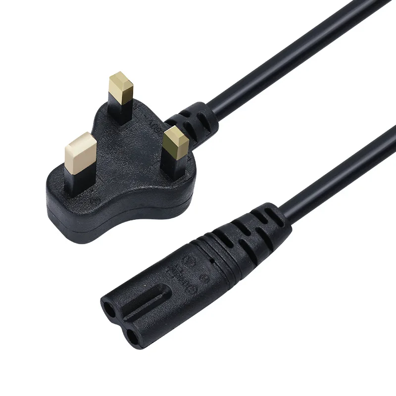 2 Pin Euro Spina A Figura Di Otto 8 C7 Spina Alimentazione Cavo 3 - Foto 9