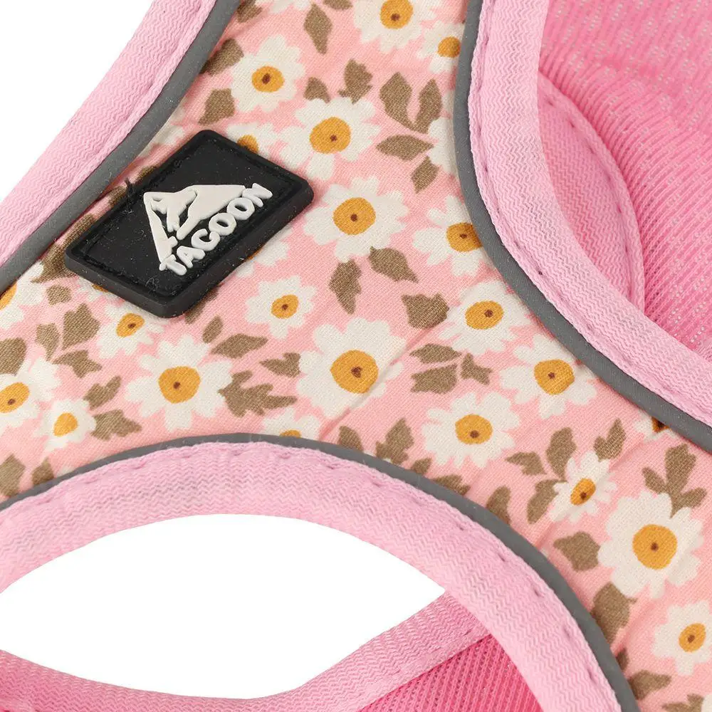 Dog Walking Supplies Floral Pet Harness Reflective Anti Escape Dog Leash Set No Pull Breathable Puppy Harness Puppy Akita