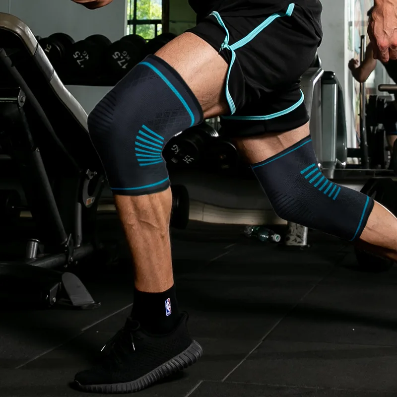 

Sports Knee Brace for Mountaineering, Elastic, Non-slip, Warm, Nylon, Knitted, Outdoor, Riding