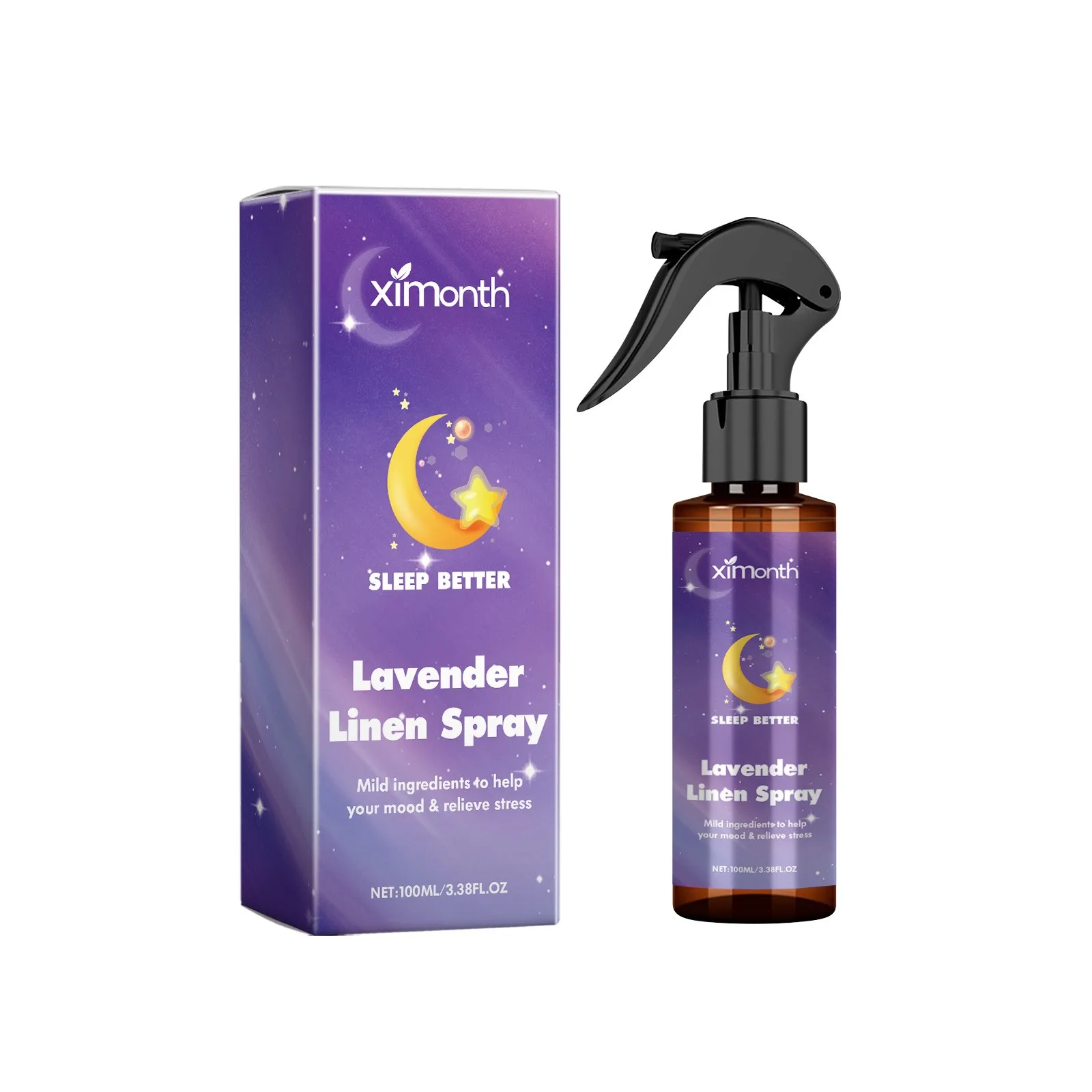 Aromatherapy Oil 100ml Lavender Spray For Sleeping Relaxation Sleep Aid Room