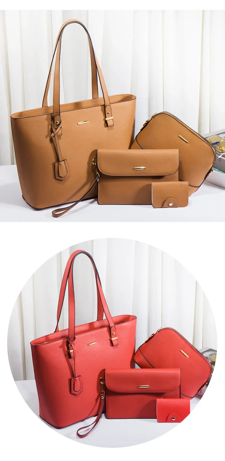 حقيبة كتف بنمط عتيق للنساء ، حقيبة كتف ، سعة كبيرة ، عبر الجسم ، للأم والابن ، موضة جديدة ، مجموعة من 4 قطع 32 790 (25).jpg