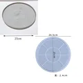 25cm round