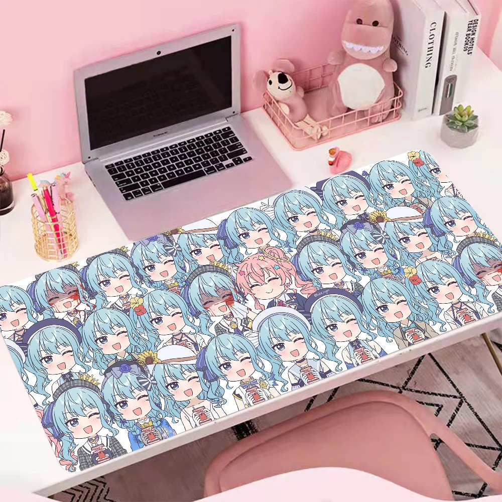 

Hololive Mouse Pad Gamer Computer Gaming Accessories MousePads Mouse Mat Tapis De Souris коврик для мыши Mausepad Desk Pad