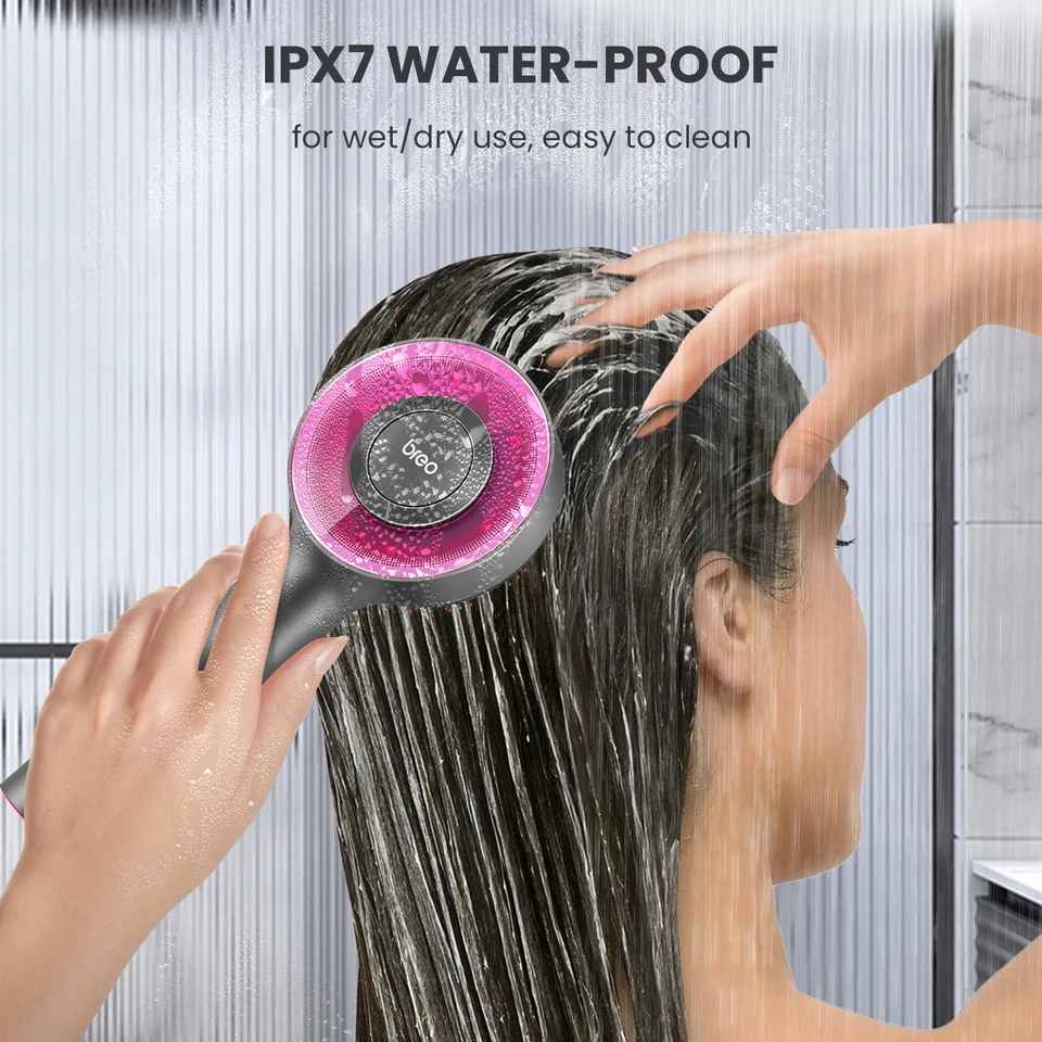 breo 電動頭皮ブラシヘッドスパ（マットシルバー）新品