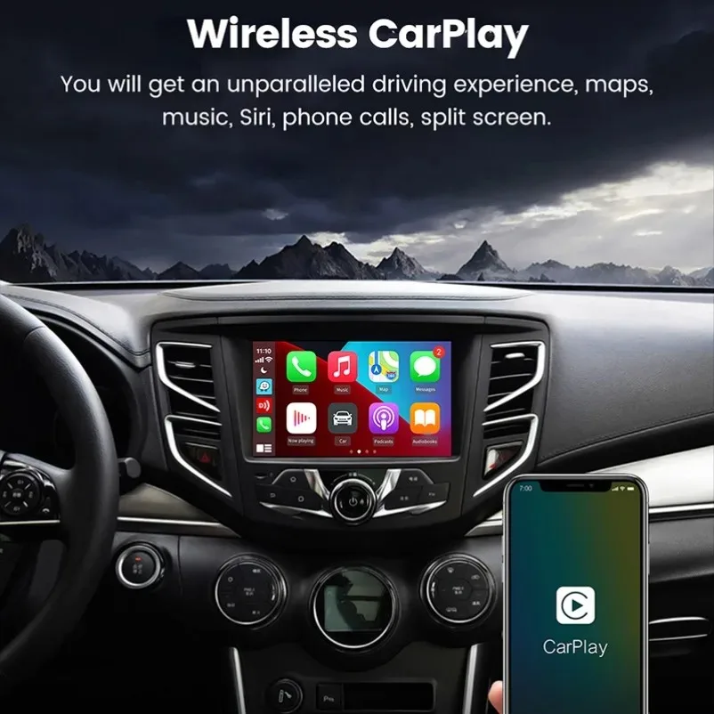 Mini Adapter Wireless CarPlay Android Auto Connect Car systems