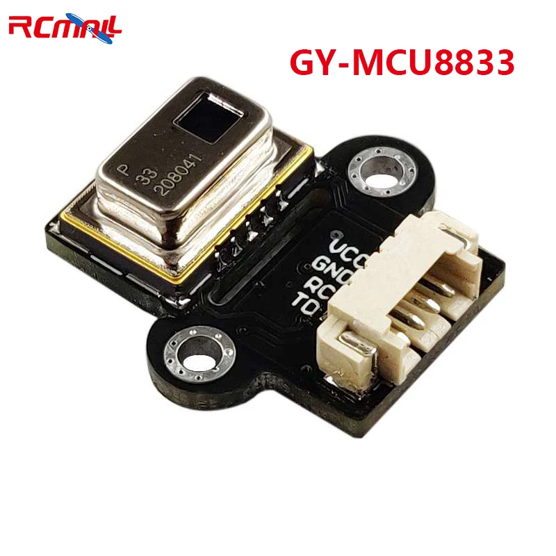 

RCmall GY-MCU8833 последовательный порт, инфракрасная точка измерения температуры, матричный сенсор 8*8, модуль тепловизора AMG8833