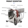 Mini Polishing Grinding Machine Grinder Sharpening Machine Home Diy Sander Belt Mini Electric Belt Sander Abrasive Belts Grinder 3