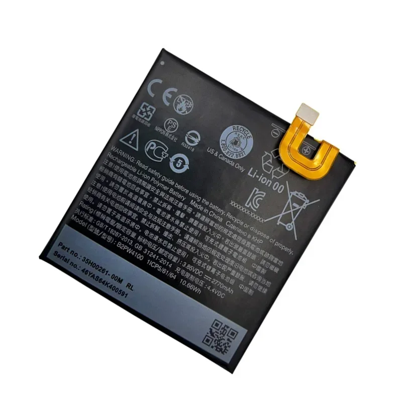 2024 Years 100% Original B2PW4100 Mobile Phone Replacement Battery For HTC Google Pixel 1 5 inches / Nexus S1 Phone Batteries