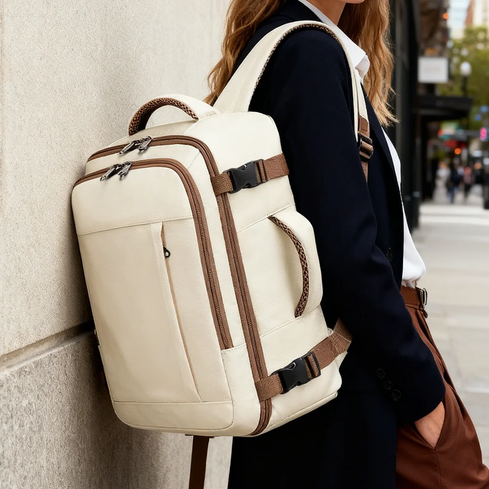 Backpack Travel Cabin Plane 40x20x30 Ryanair Hand Luggage Backpack Wizzair 40x30x20 Carry-Ons Men Women 15.6 inch Laptop Bags