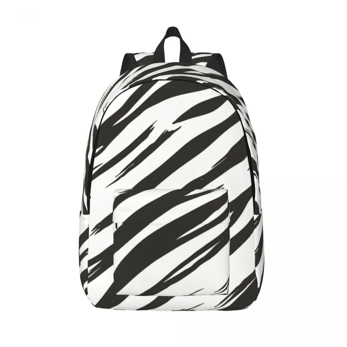 

Рюкзак для ноутбука с уникальной забавной кожей зебры, школьная сумка, прочный студенческий рюкзак, дорожная сумка для мальчиков и девочек