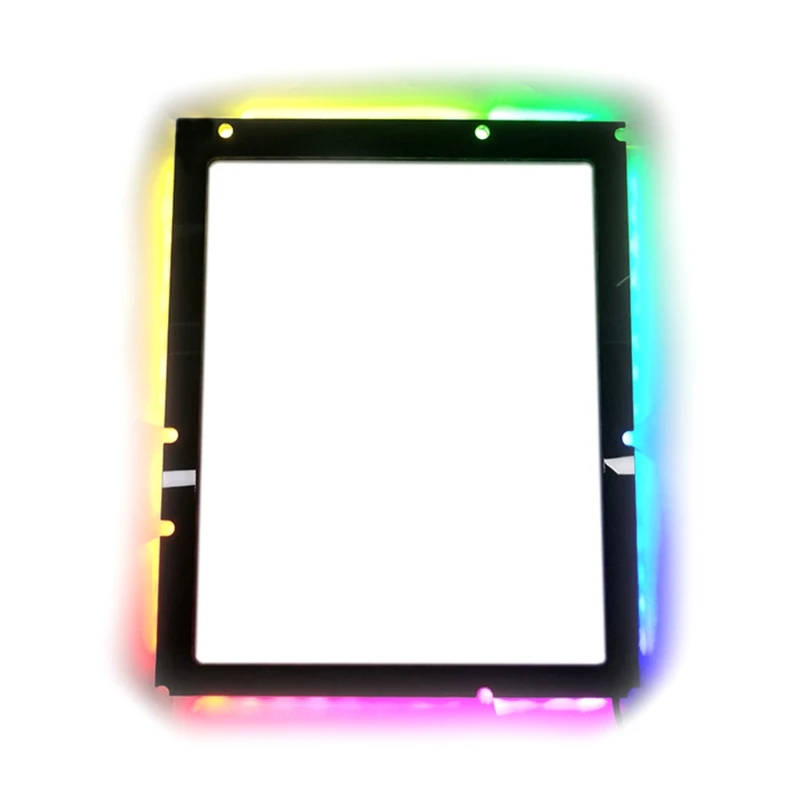 마더보드 -ATX ITX MATX RGB 백플레이트 발광 백플레인 5V 3핀 ARGB