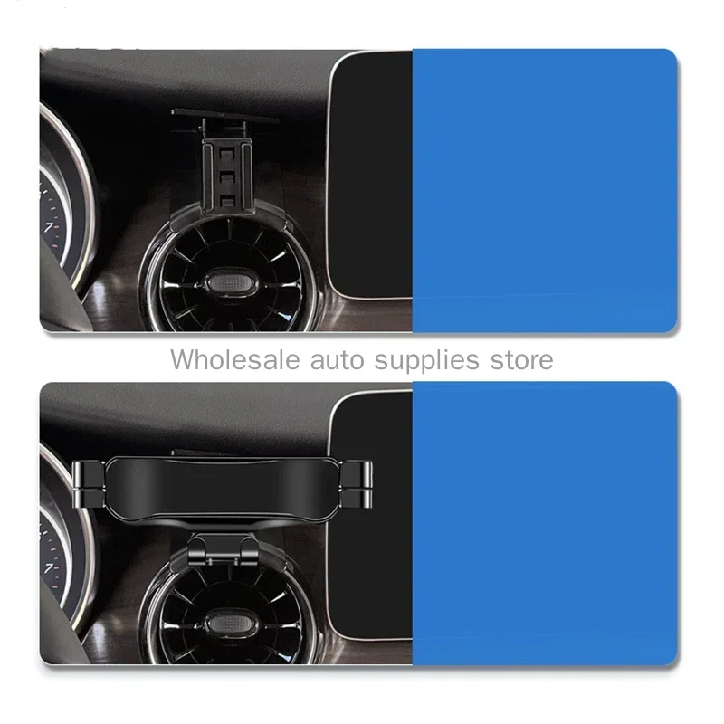 Car Mobile Phone Holder Air Vent Mount Gravity Bracket Stand Auto Modified Accessories For Mercedes Benz V Class W447 2015 -