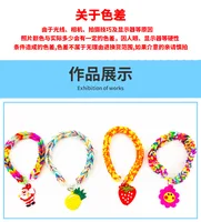 Pendants DIY Colorful Loom Rubber Band Bracelet Jewelry Making Beads Toy Colorful Animal Flower Beads Random Style Elastic Bands 5