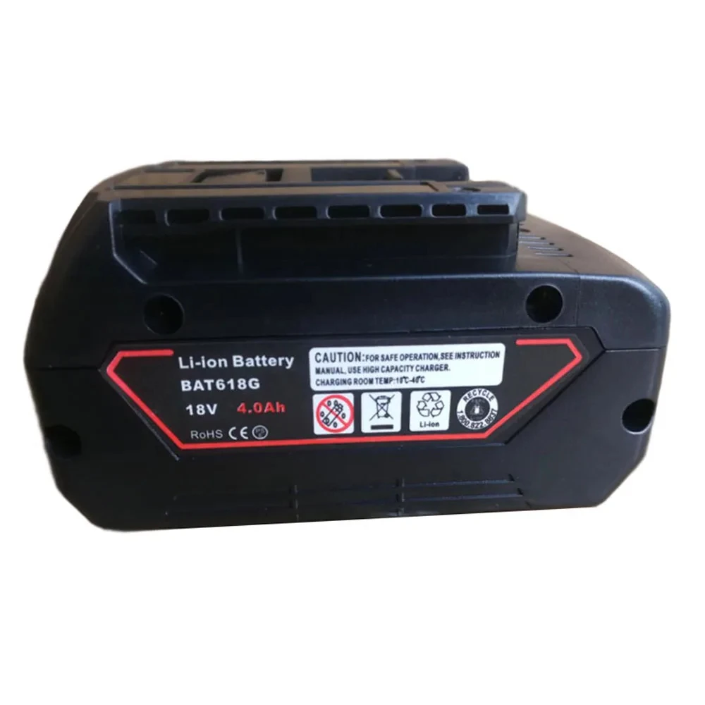 BAT618 리튬 이온 배터리 플라스틱 케이스 충전 보호 회로 기판, Bosch 18V BAT610 BAT609G BAT618 용 PCB 셸 박스 하우징
