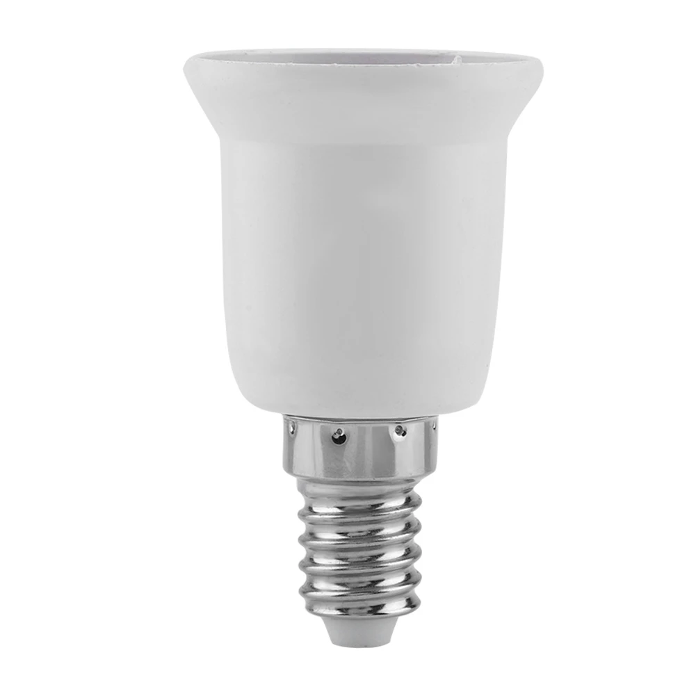 

220V E14 To E26/E27 LED Lamp Socket Adapter Converter For Home Rooms Corridors