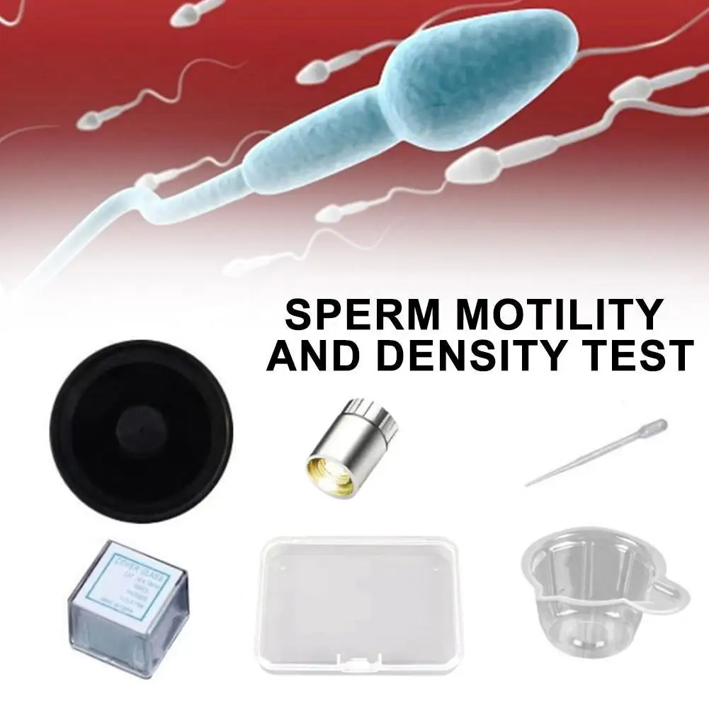 1Set High-end Comprehensive Sperm Concentration Test Kit For Home Quick And Accurate Assessment For Men Reusable Sperm Care sperm concentration test kit