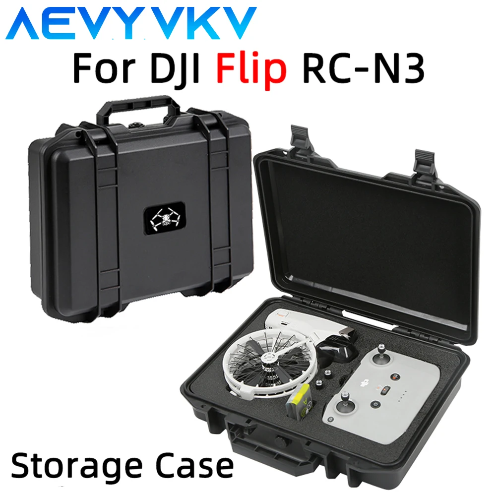 Combo Explosion-proof Case for DJI DJI Flip/RC N3 High-capacity Storage Box Hard Bag waterp Portable Case for Flip Drone ACC drone accessories drone storage bag dji case drone case