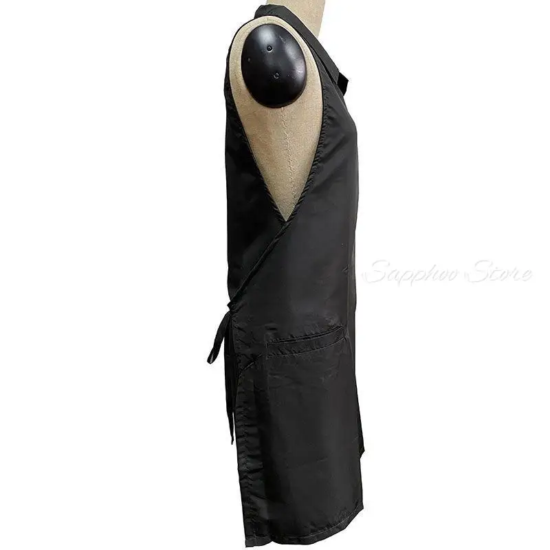 Salon Hairdressing Occupation Apron Suit-dress For Beautician Work Barbershop Pet Shop Flower Shop Beauty Salon Work Clothes 5