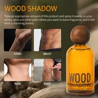 Men's Eau de Parfum 100ml, Woody Violet & Sandalwood Amber Blend, Long Lasting Scent for Confident Professional Wear