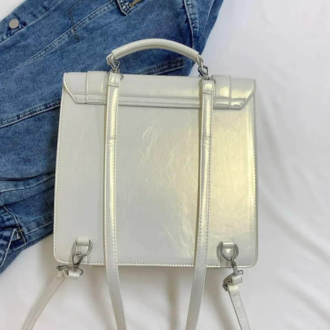 Girl Transparent Kawaii Lolita Ulzzang Ita Bag College Style JK Uniform Y2K Shoulder Bag Harajuku Cartoon Crossbody Bag 6