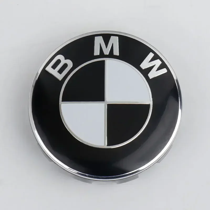 68mm 56mm 4개 자동차 휠 허브 센터 커버 보호 커버 개조 액세서리 BMW E60 E46 E90 E92 F10 F30 호환