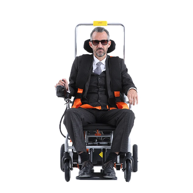 Removable portable folding crawler type electric floor climbing elderly disabled people up and down stairs electric floor climbi