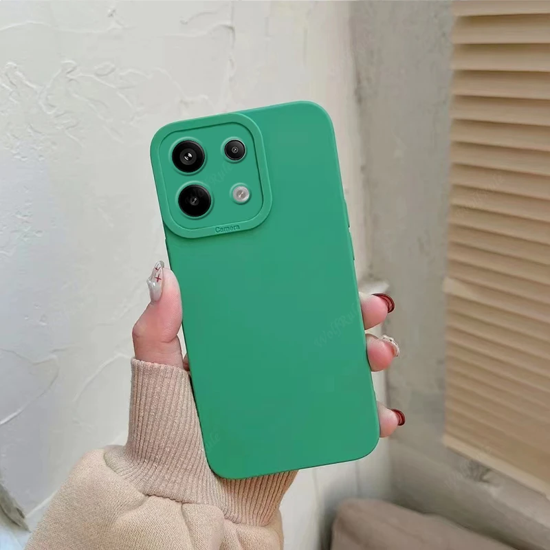 Shockproof Silicone TPU Phone Case - Soft, Durable Bumper Back Cover