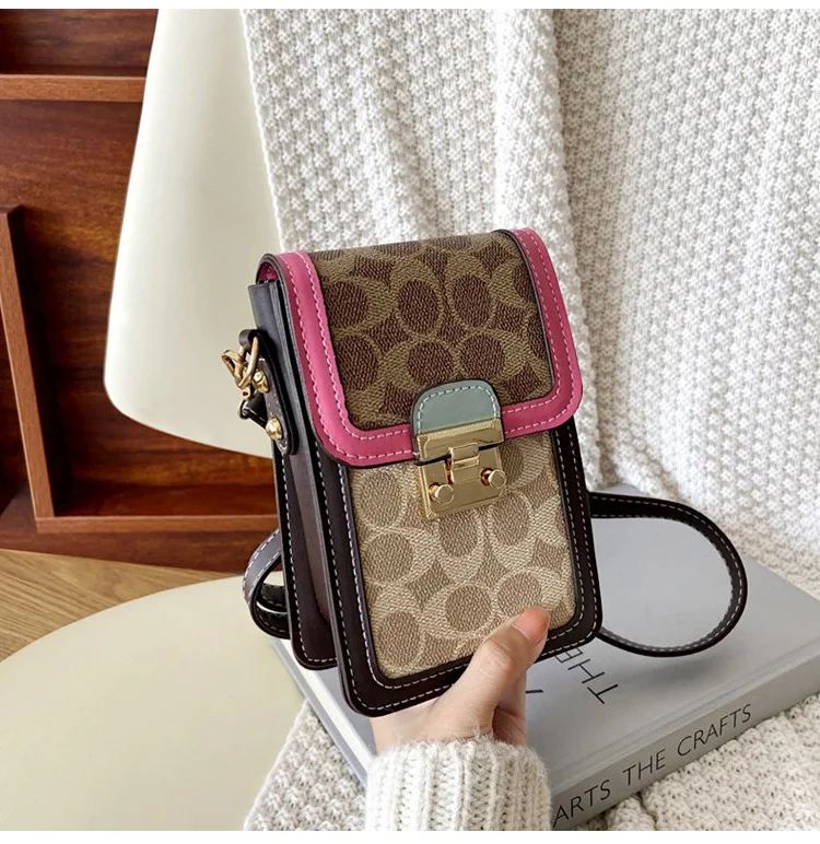 2022 New Mini Phone Bag Cosmetic Bag Fashion Messenger Bag Women's