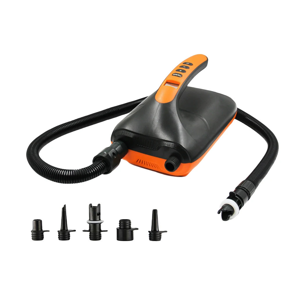 Pompa per SUP da 20 PSI con spegnimento automatico, pompa gonfiabile per SUP e barche, display LCD, compressore d'aria portatile per tavole da Stand Up Paddle