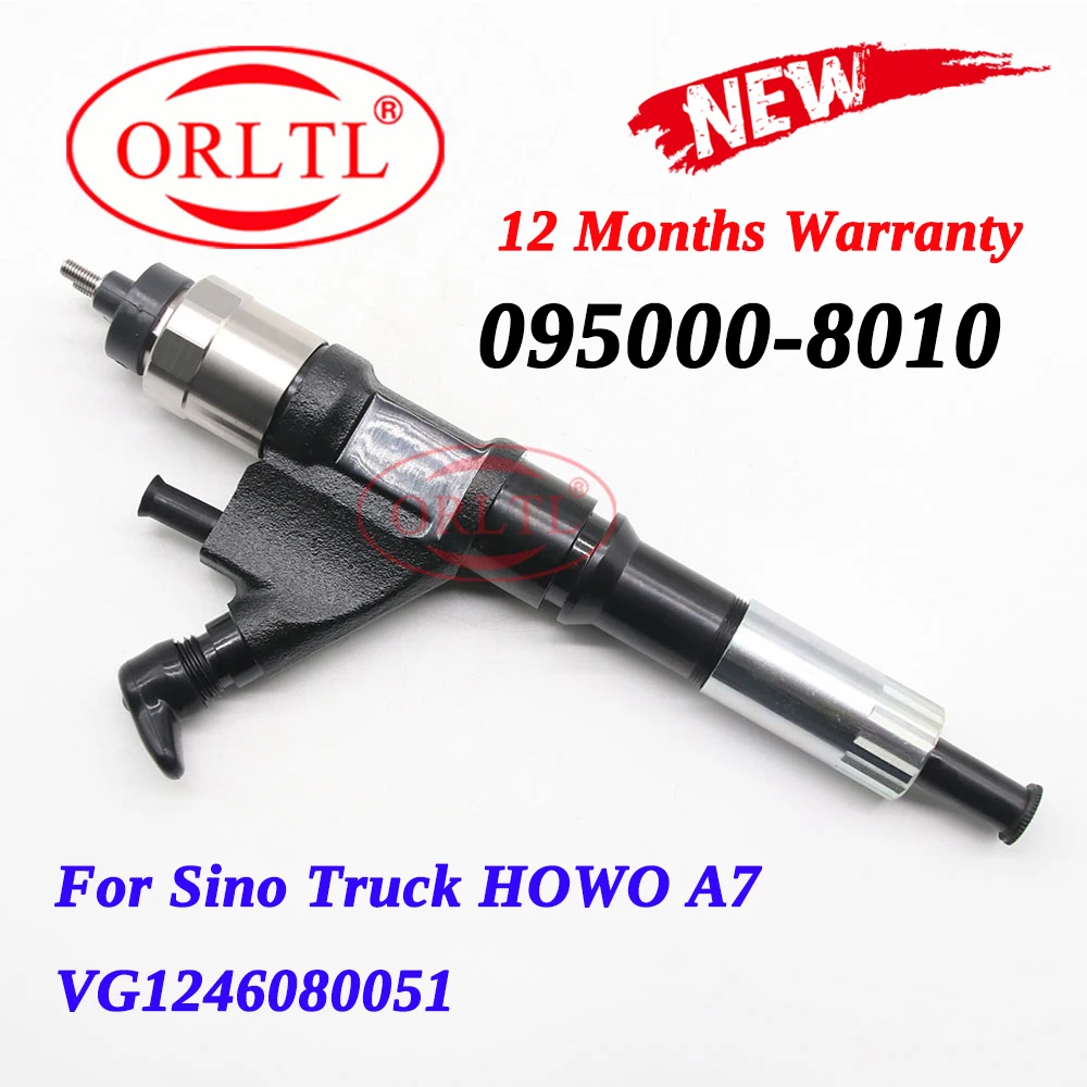 

095000-8011 Diesel Injector Nozzle 095000-8010 Fuel Dispenser Injection 8011 Assembly for Sino Truck HOWO A7 VG1246080051