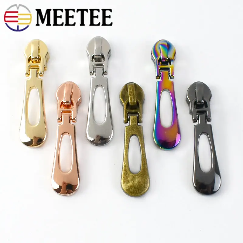 5 Zipper Pulls Slider Puller End Ziper Fermeture Eclair Zip Cremalleras  Para Bolsos Curseur Eclair Ropa Usada Por Mayor Tas - AliExpress