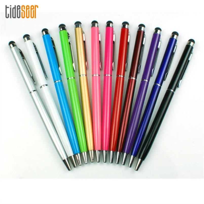 

Универсальный стилус для сенсорного экрана 2 в 1, 30 шт., шариковая ручка для Ipad, Iphone, Samsung, всех мобильных телефонов, планшетов, ПК